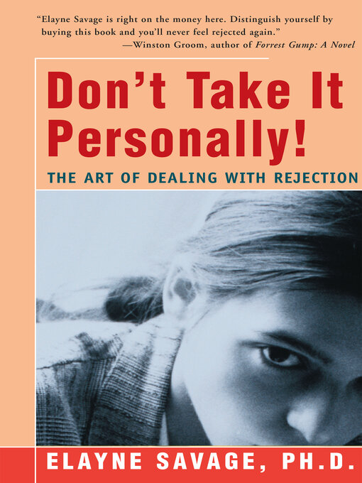 Title details for Don't Take It Personally by Elayne Savage - Wait list